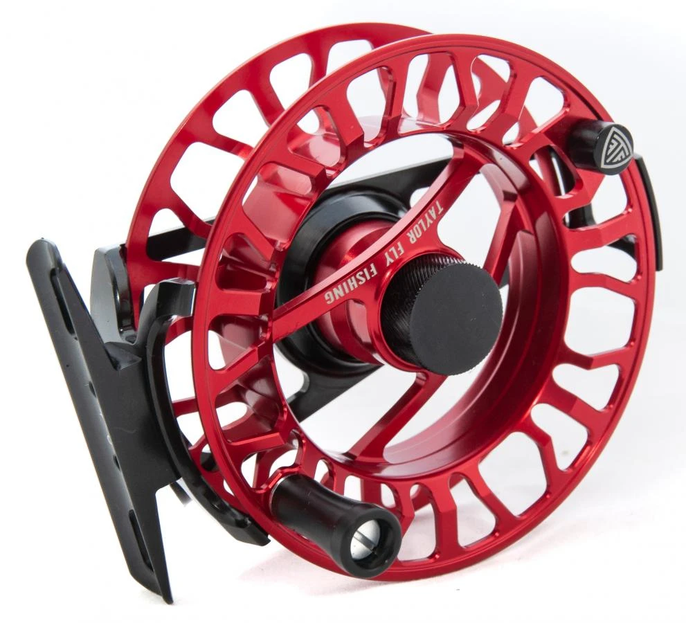 Taylor Elemnt Fly Reel Ruby Red 5 Taylor Elemnt Fly Reel Ruby Red - Image 3