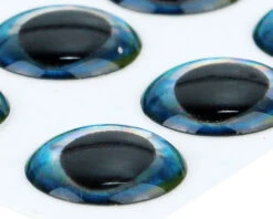 Ultra 3D Epoxy Eyes Aquamarine 20pc