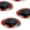 Ultra 3D Epoxy Eyes Basic Red 20pc -Fishing Specialty Store U3D20Basic20Red1