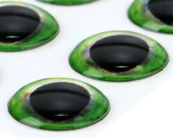 Ultra 3D Epoxy Eyes Green Edge 20pc