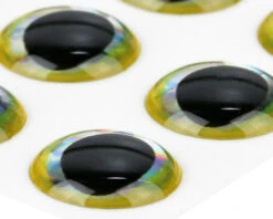 Ultra 3D Epoxy Eyes Yellow 20pc