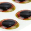 Ultra 3D Epoxy Eyes Yellow Orange 20pc -Fishing Specialty Store U3D20YellowOrange1