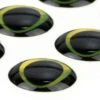 Ultra 3D Epoxy Eyes Black Gold 20pc 1 Ultra 3D Epoxy Eyes Black Gold 20pc -Fishing Specialty Store U3D20black gold