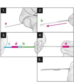 Vision Nano Braided Loops 4pc -Fishing Specialty Store Vision20Nano20Braided20Loops204pc3