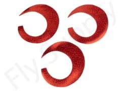 Wiggle Tails Jumbo Slim 3pc Original Pacchiarini’s -Fishing Specialty Store Wiggle Tails Jumbo Slim 3pc Original Pacchiarinis FSTYING WTJS X 10. holographic red