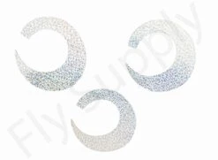 Wiggle Tails Jumbo Wide 3pc Original Pacchiarini’s -Fishing Specialty Store Wiggle Tails Jumbo Wide 3pc Original Pacchiarinis FSTYING WTJW X 1. holographic silver