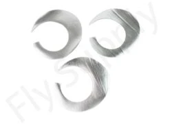 Wiggle Tails Jumbo Wide 3pc Original Pacchiarini’s -Fishing Specialty Store Wiggle Tails Jumbo Wide 3pc Original Pacchiarinis FSTYING WTJW X 17. silver