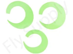 Wiggle Tails Jumbo Wide 3pc Original Pacchiarini’s -Fishing Specialty Store Wiggle Tails Jumbo Wide 3pc Original Pacchiarinis FSTYING WTJW X 5. chartreuse