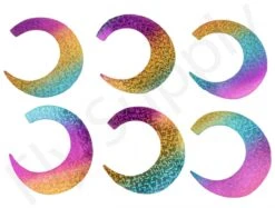 Wiggle Tails XXL 6pc Original Pacchiarini’s -Fishing Specialty Store Wiggle Tails XXL 6pc Original Pacchiarinis FSTYING WTXXL X rainbow