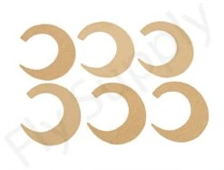 Wiggle Tails XXL 6pc Original Pacchiarini’s -Fishing Specialty Store Wiggle Tails XXL 6pc Original Pacchiarinis FSTYING WTXXL X tan