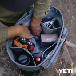 YETI Camino 35 L Carryall Storm Grey -Fishing Specialty Store YETI Camino 35 L Carryall Storm Grey SKU 0531 SGR div bags 8