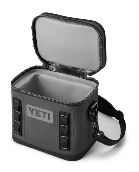 YETI Hopper Flip 8 Soft Cooler Charcoal 7 YETI Hopper Flip 8 Soft Cooler Charcoal - Image 5