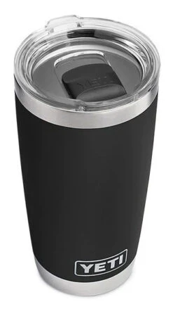 YETI Rambler 20oz Tumbler Black -Fishing Specialty Store YETI Rambler 20oz Tumbler Black SKU 0305 BLK l main black expanded q magslider lid 20oz e4e49168 8e54 49ac a3ff 2ce26753120d 1024x1024@2x