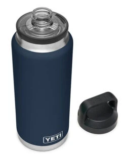 YETI Rambler 36oz Bottle Navy -Fishing Specialty Store YETI Rambler 36oz Bottle Navy SKU 0311 NVY yeti rambler 36oz bottle navy3