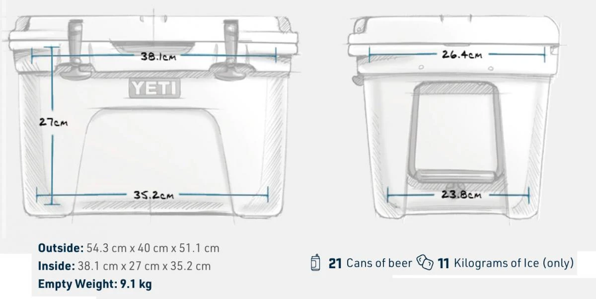 YETI Tundra 35 Cool Box White 7 YETI Tundra 35 Cool Box White - Image 5
