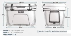YETI Tundra 35 Cool Box White 15 YETI Tundra 35 Cool Box White -Fishing Specialty Store YETI Tundra 35 Cool Box White SKU 0102 WHI buitenkant tundra