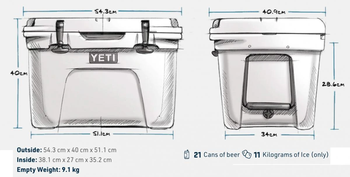 YETI Tundra 35 Cool Box White 6 YETI Tundra 35 Cool Box White - Image 4