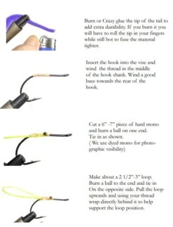 Cascade Mangums Dragon Tails 5pc -Fishing Specialty Store dragon20tails20tying20tips202