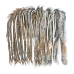 Rabbit Half Skin Zonker 4mm -Fishing Specialty Store rabbit20skin20natural20brown