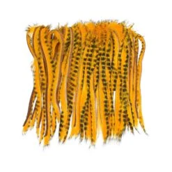 Barred Rabbit Half Skin Zonker 4mm -Fishing Specialty Store wapsi barred rabbit half skin zonked 4mm fluo20orange