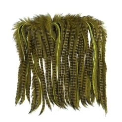 Barred Rabbit Half Skin Zonker 4mm -Fishing Specialty Store wapsi barred rabbit half skin zonked 4mm olive