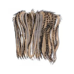 Barred Rabbit Half Skin Zonker 4mm -Fishing Specialty Store wapsi barred rabbit half skin zonked 4mm tan